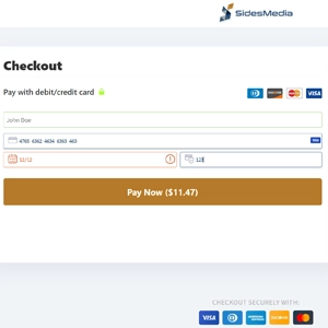 Buy LinkedIn Connections Checkout