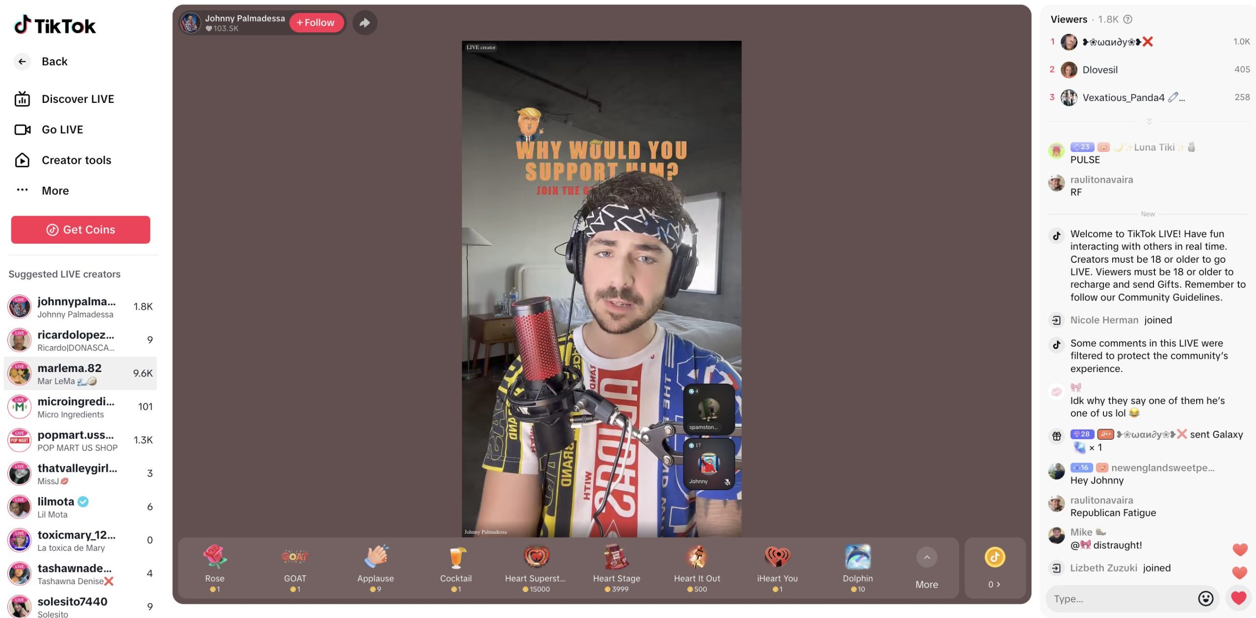 how to go viral on tiktok live