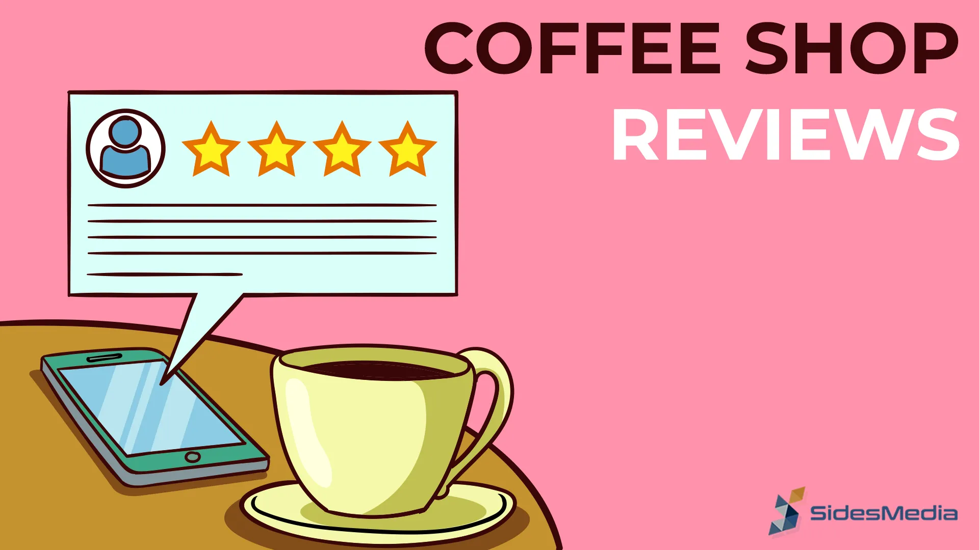Coffee Shop Reviews: 100+ Examples | Sidesmedia