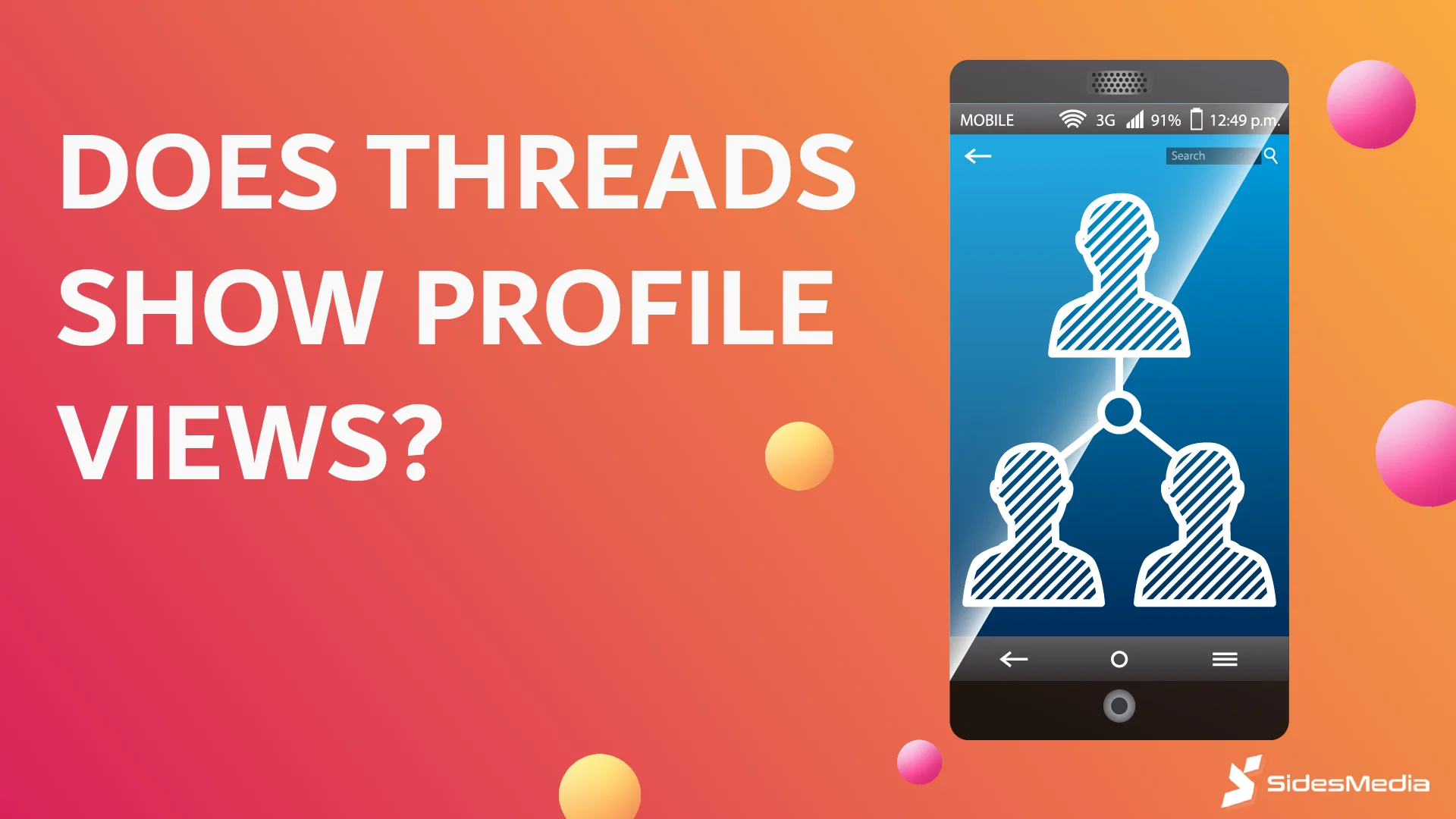 Does Threads Show Profile Views | Sidesmedia