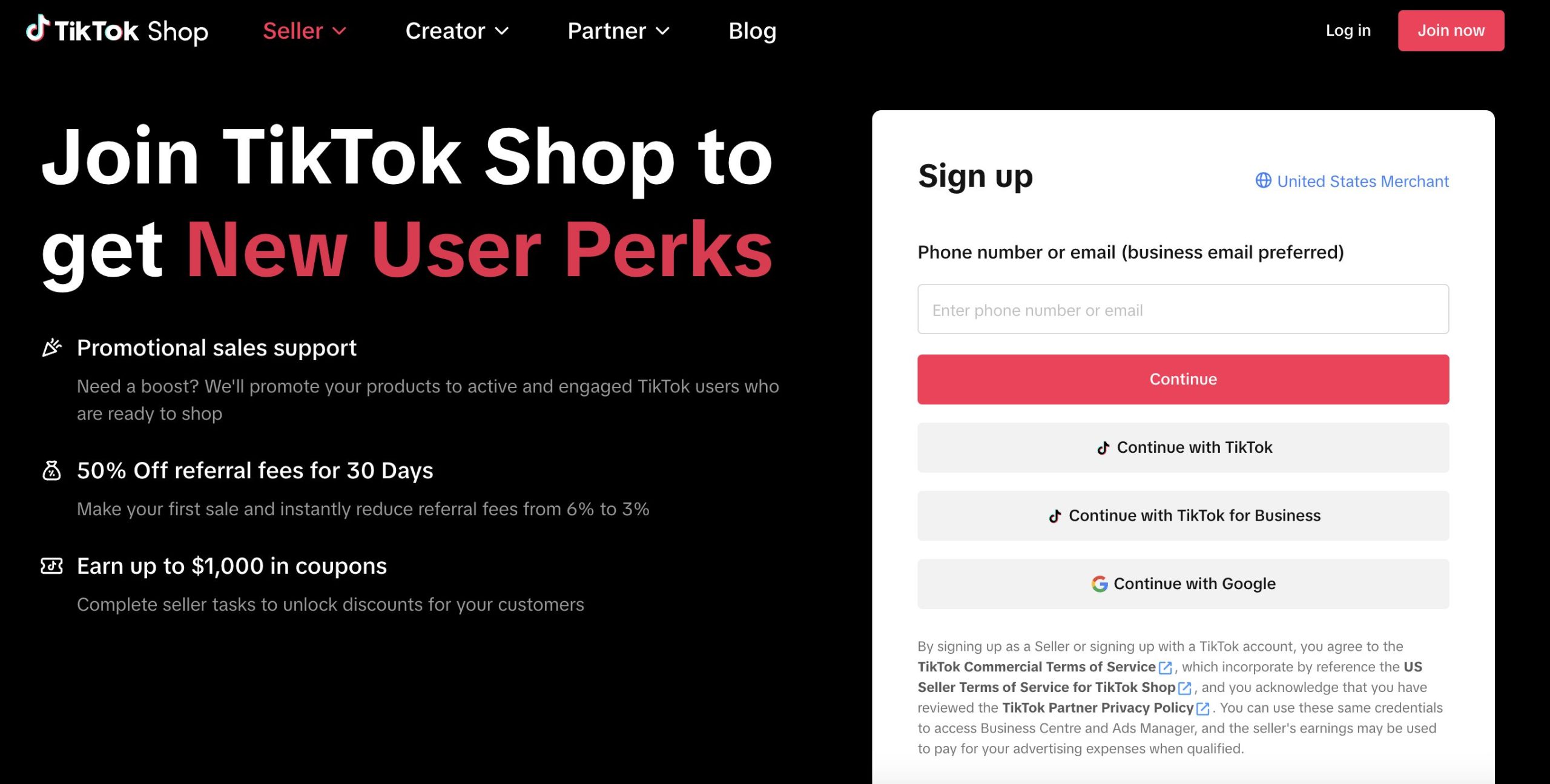 how to sell on tiktok shop registration