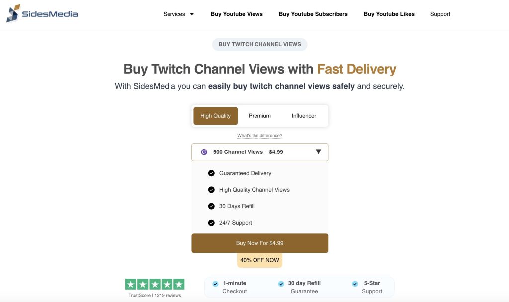 how to get viewers on twitch buy views