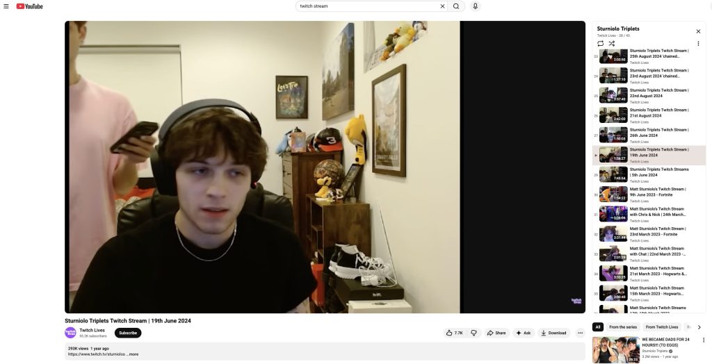how to get Twitch viewers VOD youtube